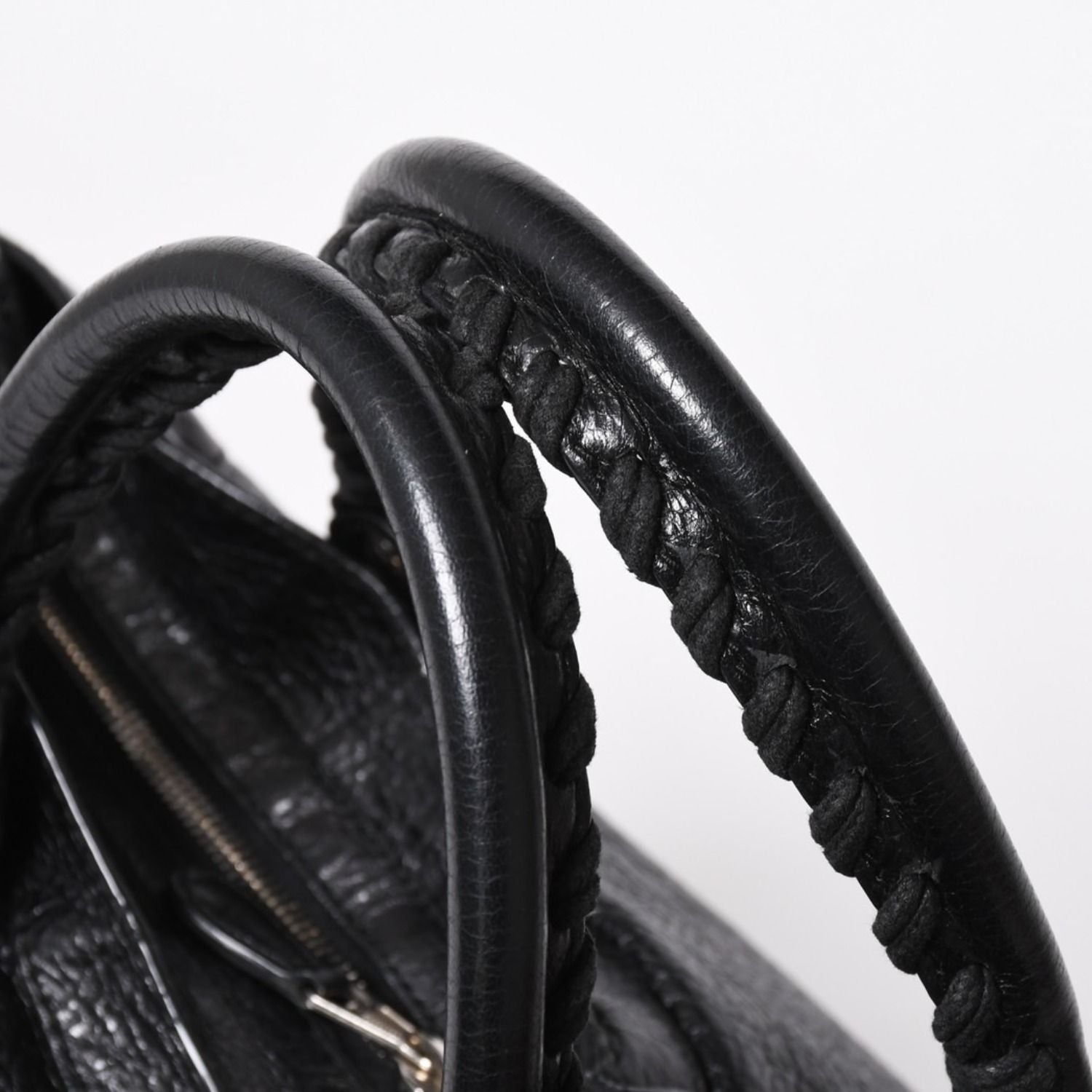 Balenciaga the Giant City 2-Way Shoulder Bag Black Silver — view 5
