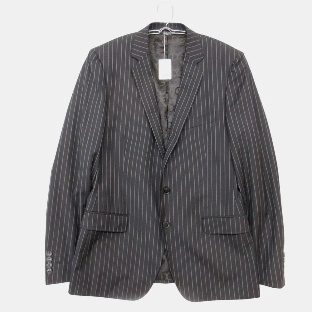 Dolce & Gabbana Suit Black Tag Set Tailored Jacket Blazer Trousers Pants — view 2