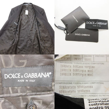 Dolce & Gabbana Suit Black Tag Set Tailored Jacket Blazer Trousers Pants — view 8