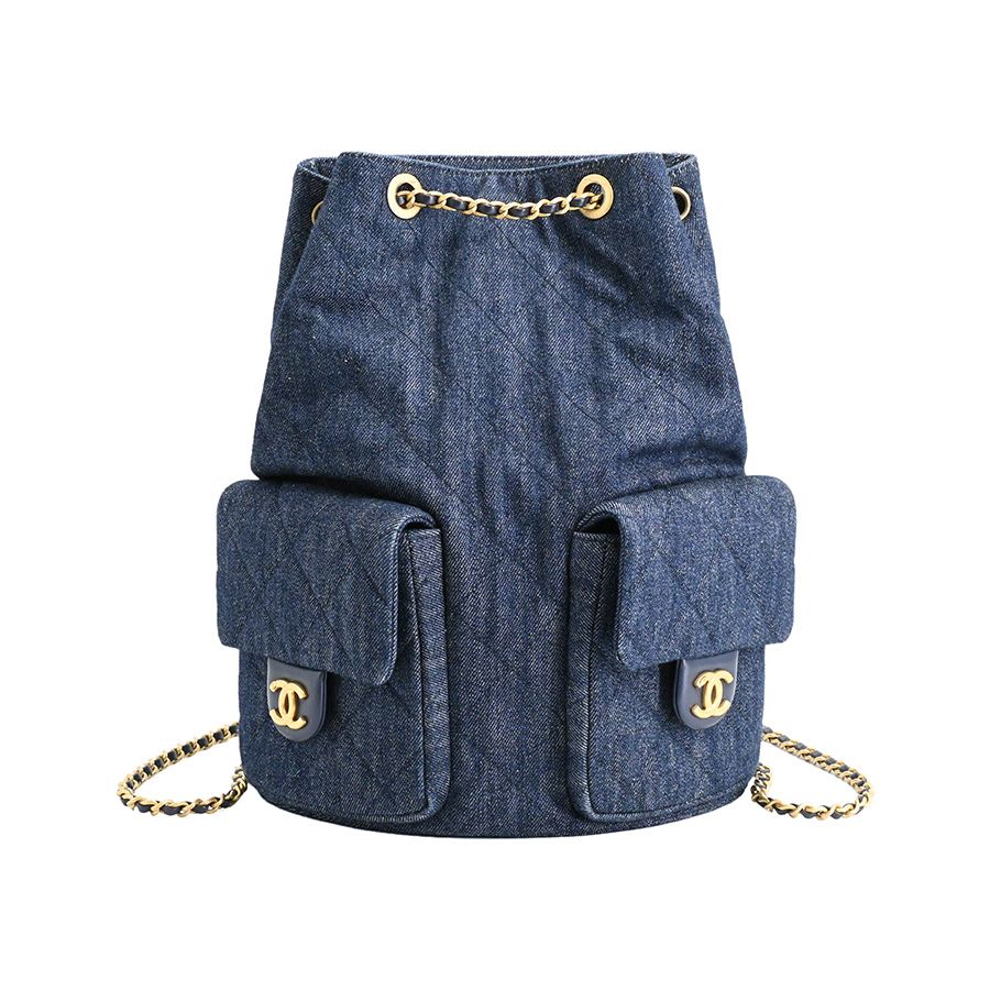 Chanel Backpack Blue