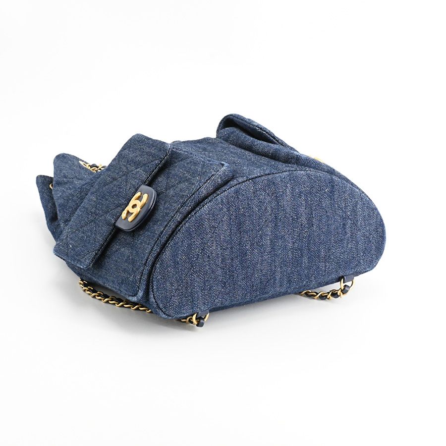Chanel Backpack Blue — view 5