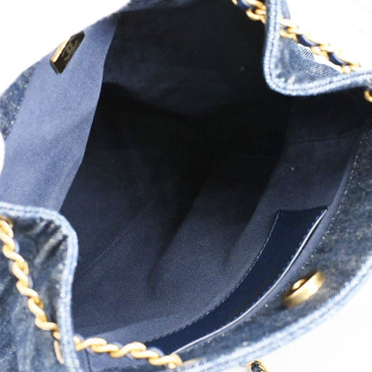 Chanel Backpack Blue — view 4