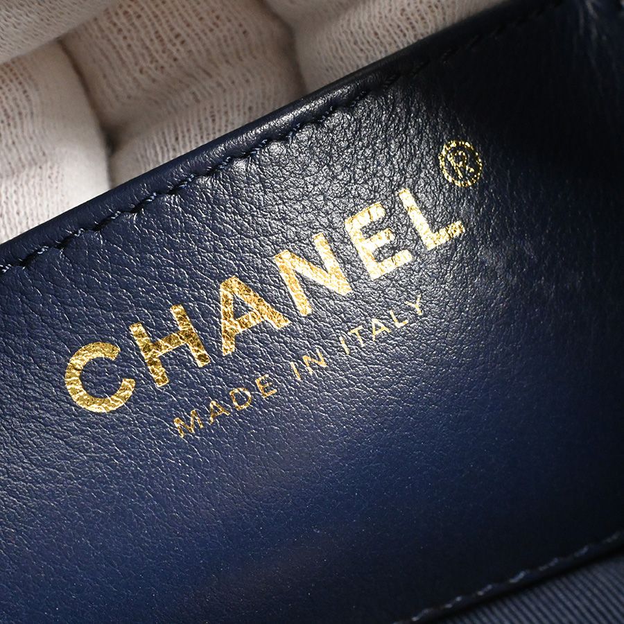 Chanel Backpack Blue — view 6