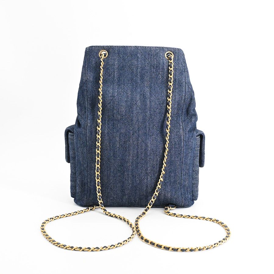 Chanel Backpack Blue — view 3