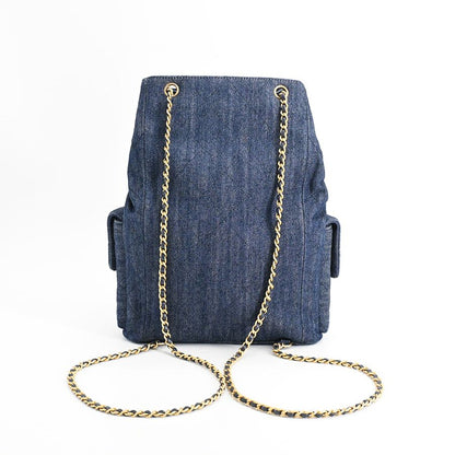 Chanel Backpack Blue — view 3