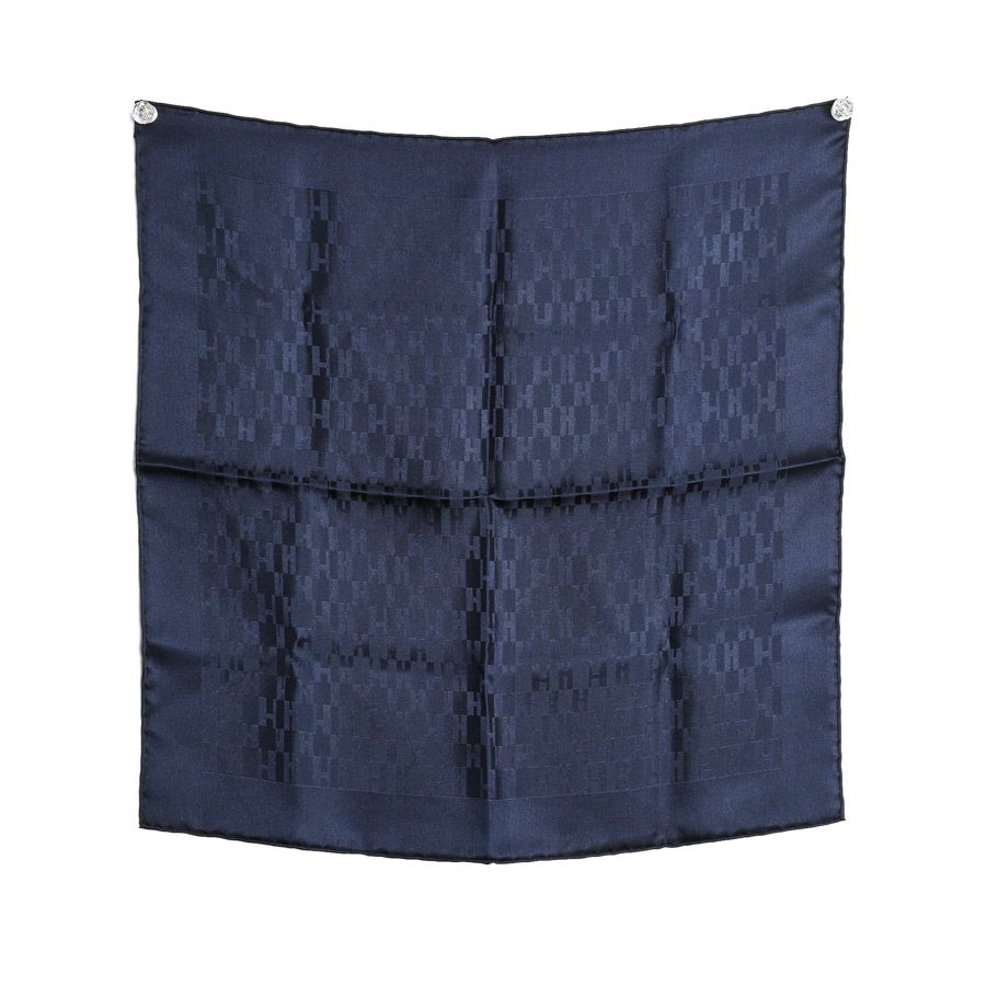 Hermes Scarf Pocket Scarves Navy