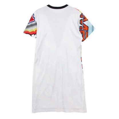 Louis Vuitton Dress Short Sleeve Graphic Print Statement Sequin Multicolor — view 2
