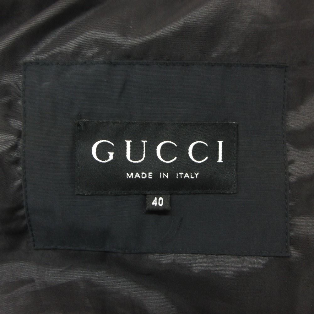 Gucci Down Jacket by Tom Ford Coat Outer Hiyo High Neck Black — view 4
