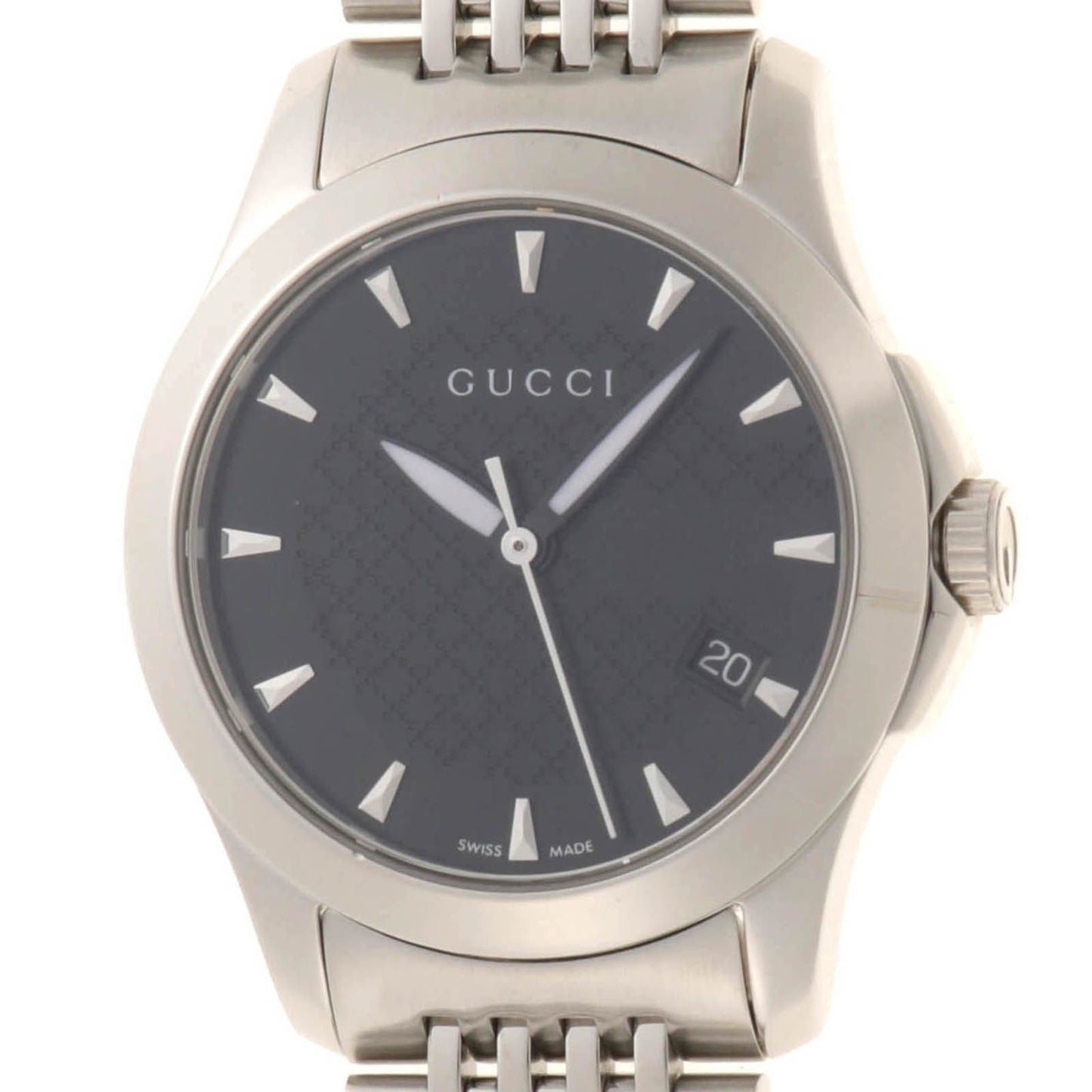 Gucci G-Timeless Watch Steel Black Dial Quartz