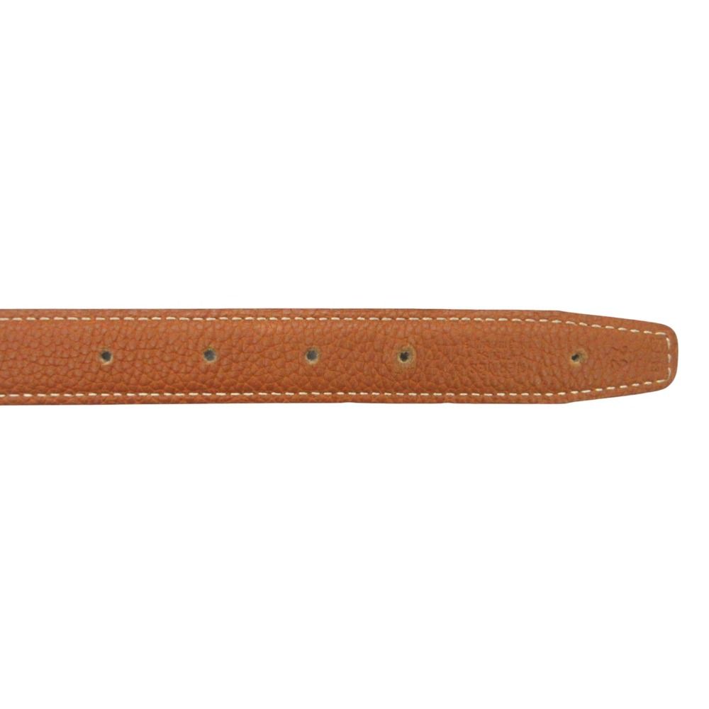 Hermes Belt Margiela Era Mini Constance Reversible Silver H Buckle Camel 72 — view 4