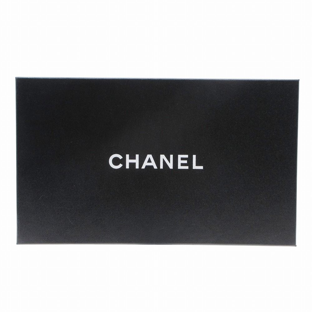 Chanel Pumps CC Logo Flat Shoes Black — view 7