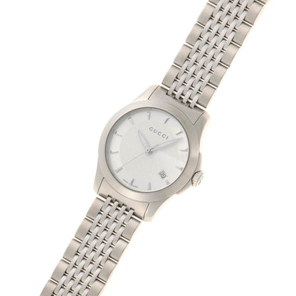 Gucci G-Timeless Watch Steel Silver Dial Quartz — view 2