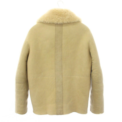 Bottega Veneta Reversible Shearling Jacket Zip Up Beige 36 — view 3