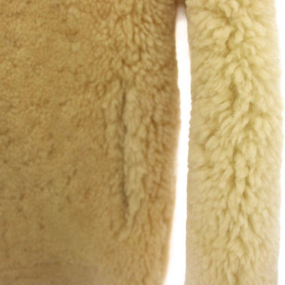Bottega Veneta Reversible Shearling Jacket Zip Up Beige 36 — view 7