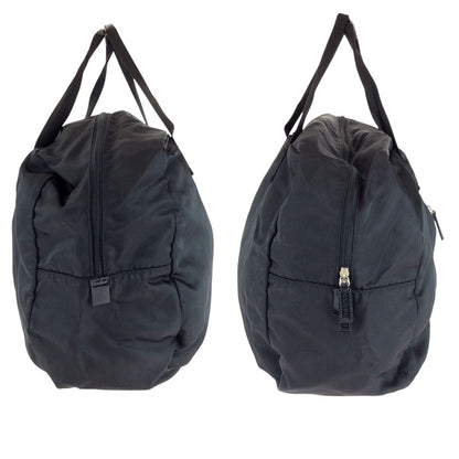 Gucci Black Silver Nylon Boston Bag — view 8
