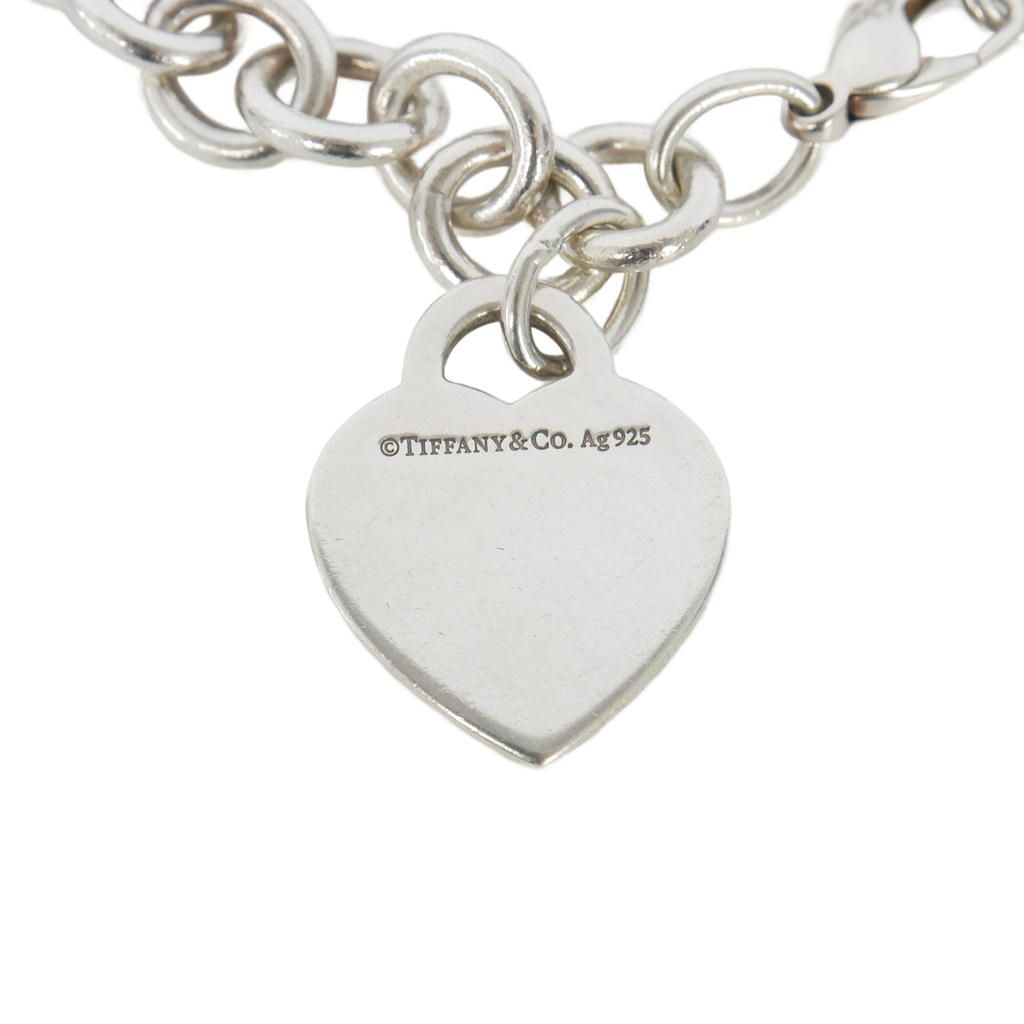 Tiffany & Co Return to Tiffany Enamel Love Heart Charm Bracelet Silver — view 4