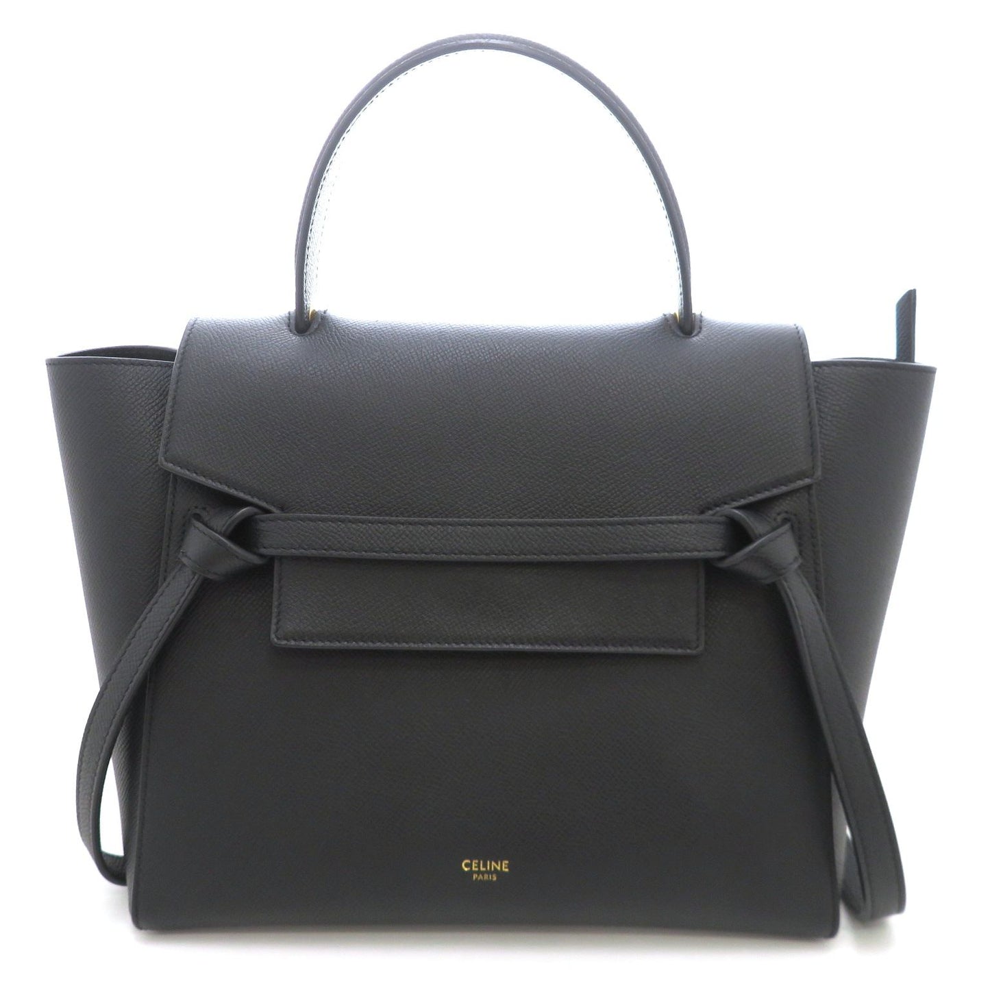 Celine Belt Bag Micro Leather Black