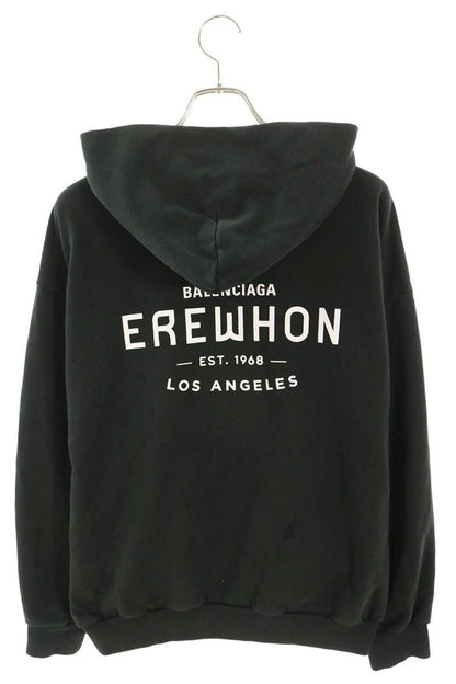 Balenciaga Erewhon Los Angeles Zip-up Hoodie Back Logo Print — view 2