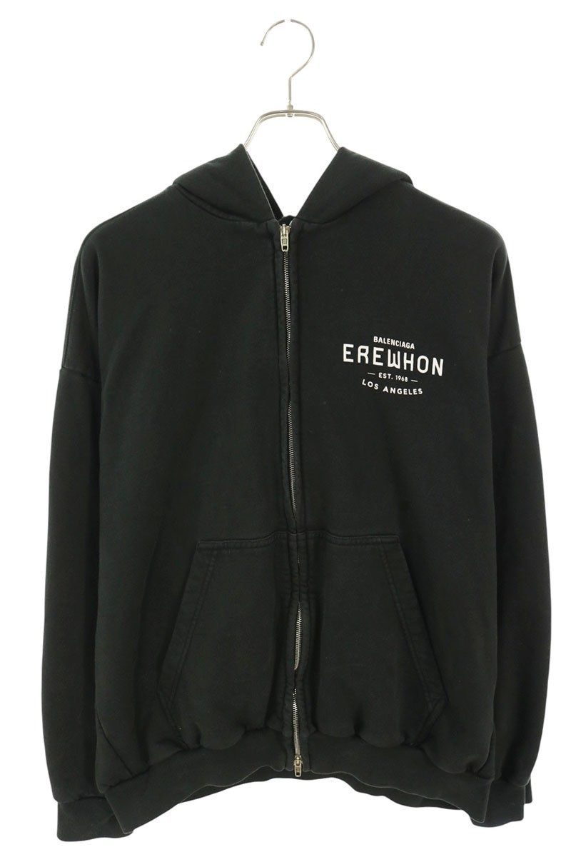 Balenciaga Erewhon Los Angeles Zip-up Hoodie Back Logo Print