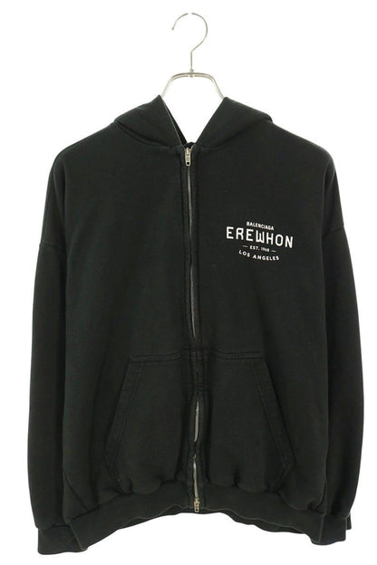 Balenciaga Erewhon Los Angeles Zip-up Hoodie Back Logo Print