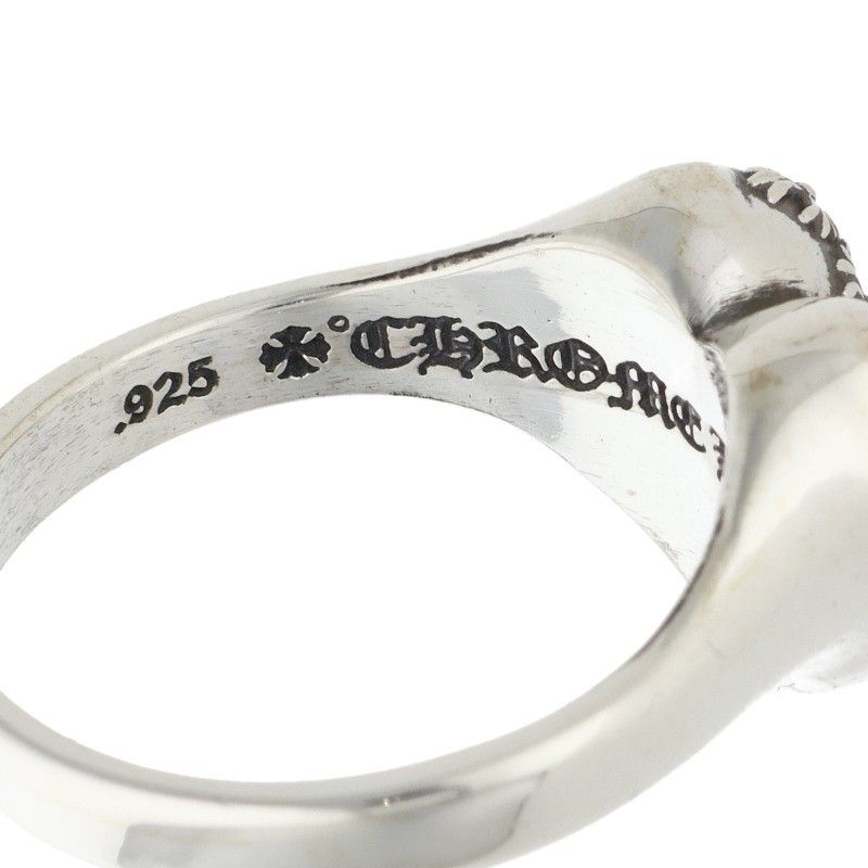 Chrome Hearts I P Heart Silver Ring — view 3