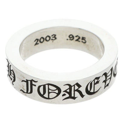 Chrome Hearts Spacer Forever Silver Ring