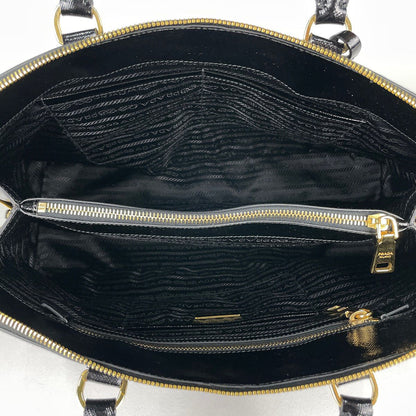 Prada Handbag Promenade Patent Leather Nero — view 7