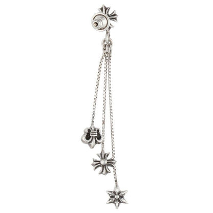Chrome Hearts Jojo PST Plsbs L Silver Earrings — view 2