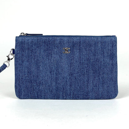 Chanel Shoulder Bag Chanel 22 Denim Blue — view 7