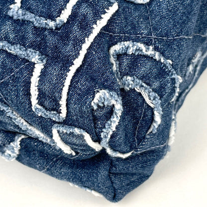 Chanel Shoulder Bag Chanel 22 Denim Blue — view 3