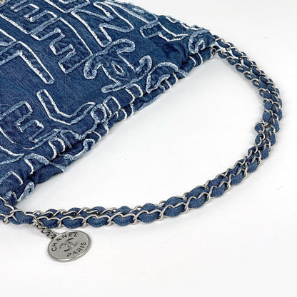Chanel Shoulder Bag Chanel 22 Denim Blue — view 5