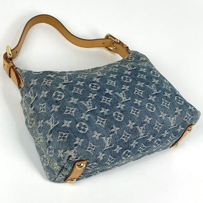 Louis Vuitton Baggy PM Shoulder Bag Monogram Denim Blue — view 2