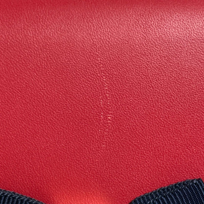 Gucci Wallet GG Pattern Bifold Ribbon Supreme Navy — view 4