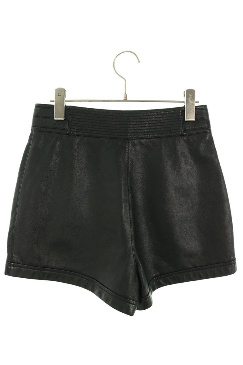 Saint Laurent Paris Ycfc 2 Lambskin Shorts 36 — view 2