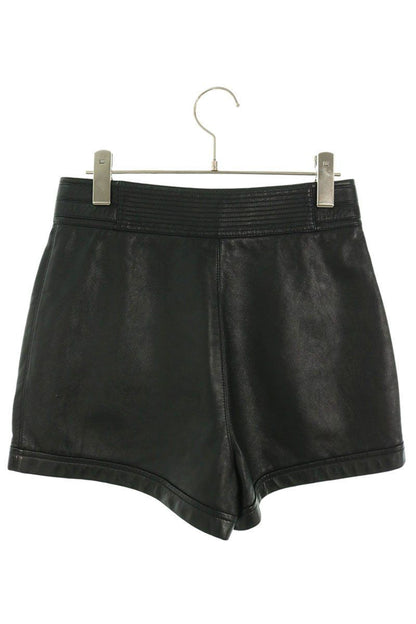 Saint Laurent Paris Ycfc 2 Lambskin Shorts 36 — view 2
