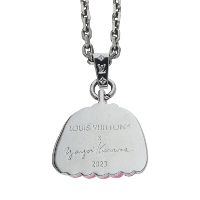 Louis Vuitton Yayoi Kusama Pendant Pumpkin Infinity Dot Necklace — view 3