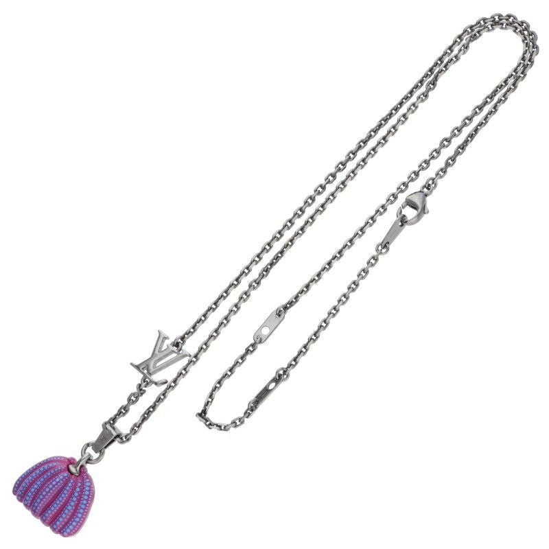 Louis Vuitton Yayoi Kusama Pendant Pumpkin Infinity Dot Necklace — view 2