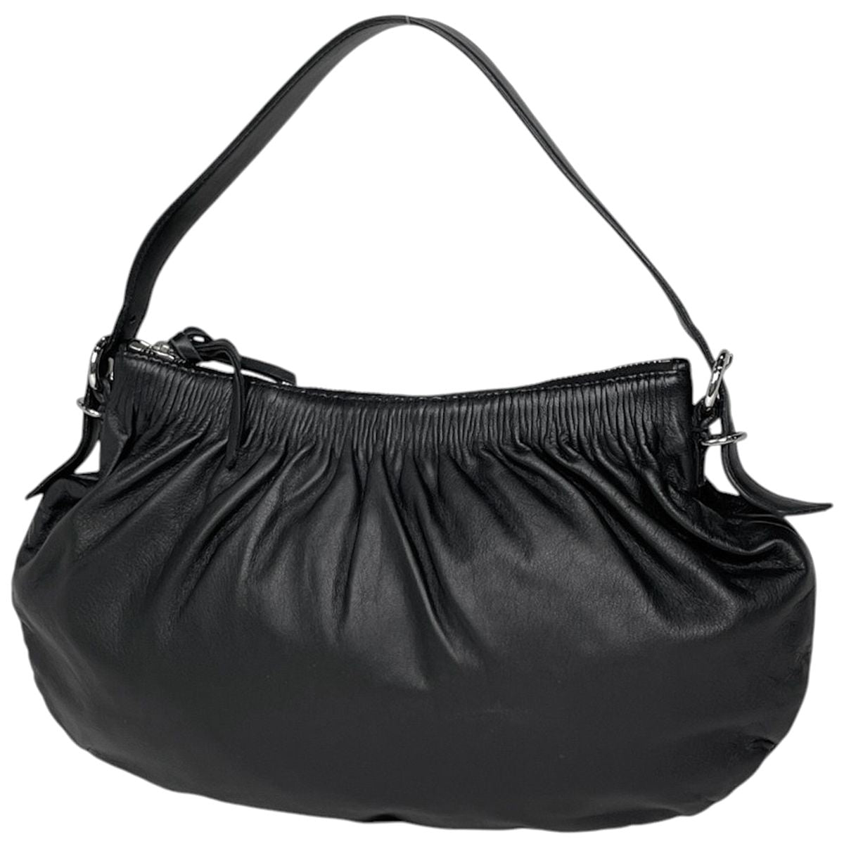 Miu Miu Handbag Leather Black