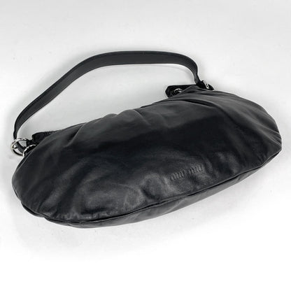 Miu Miu Handbag Leather Black — view 2