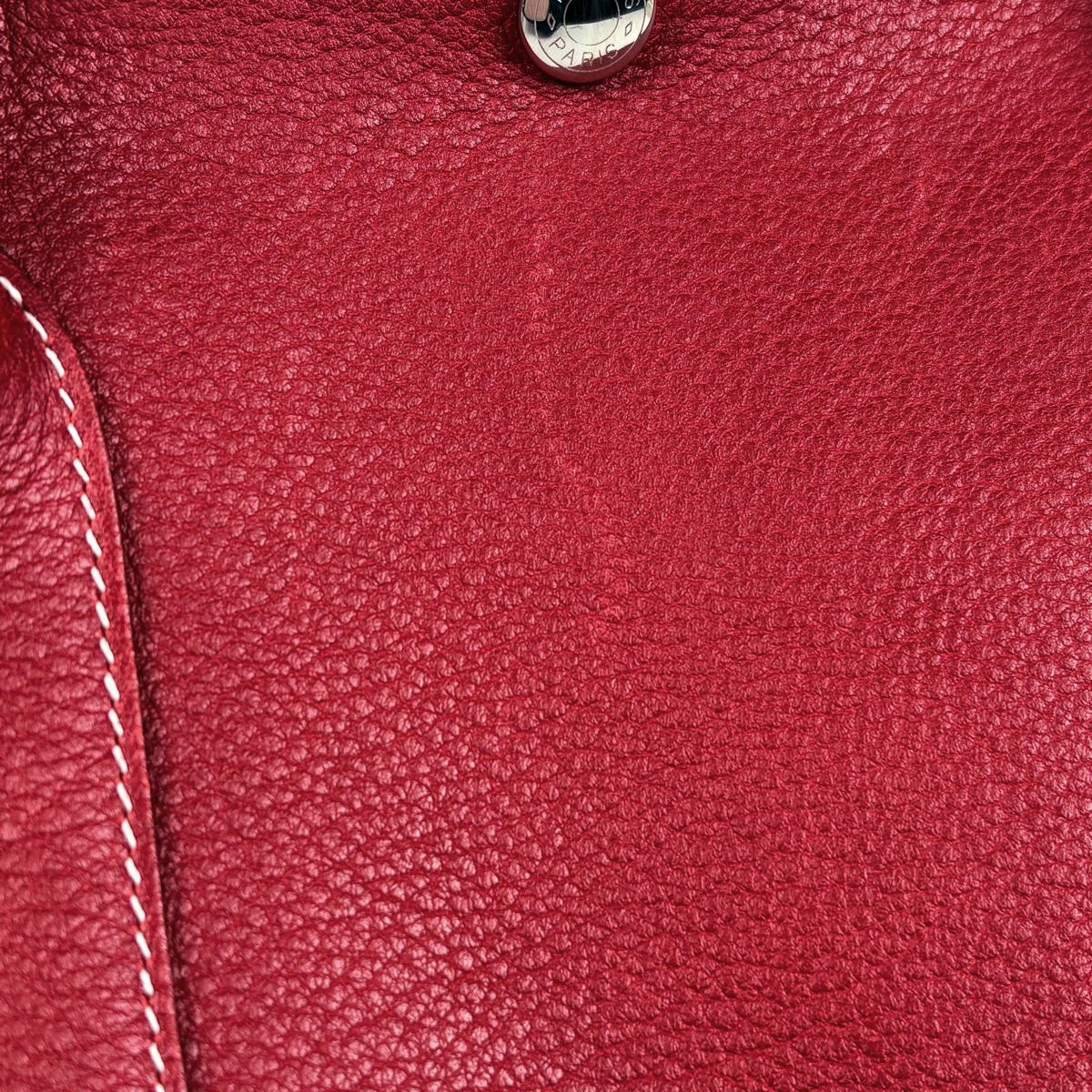Hermes Garden Party PM Tote Bag Negonda Rouge Garance — view 8