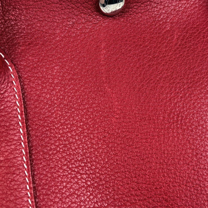 Hermes Garden Party PM Tote Bag Negonda Rouge Garance — view 8