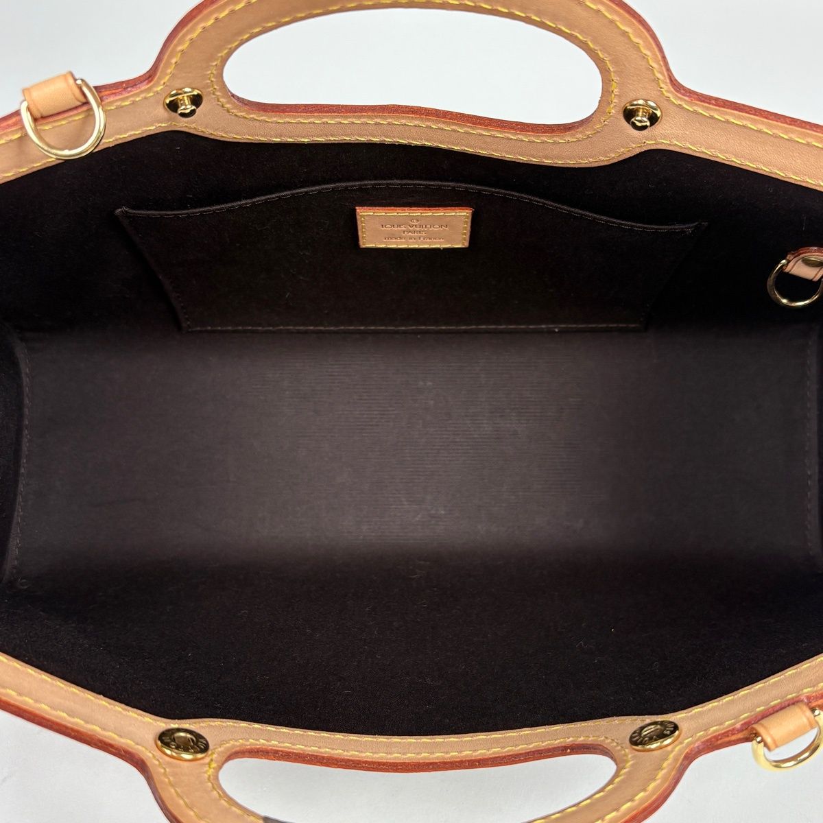 Louis Vuitton Roxbury Drive Handbag 2-Way Monogram Vernis Amarante — view 8