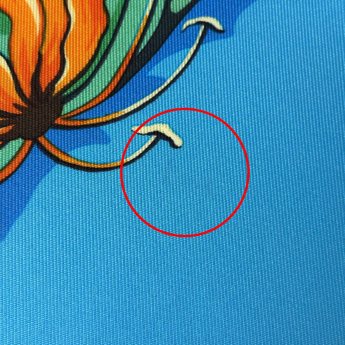 Hermes Carre 90 Jungle Love Scarf Leopard Print Silk Blue Multicolor — view 4