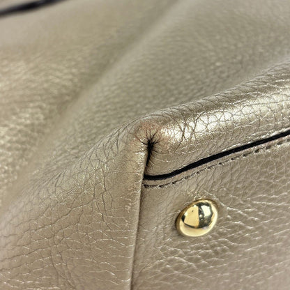 Gucci Handbag Soho 2-Way Fringe Tassel Leather Gold — view 3