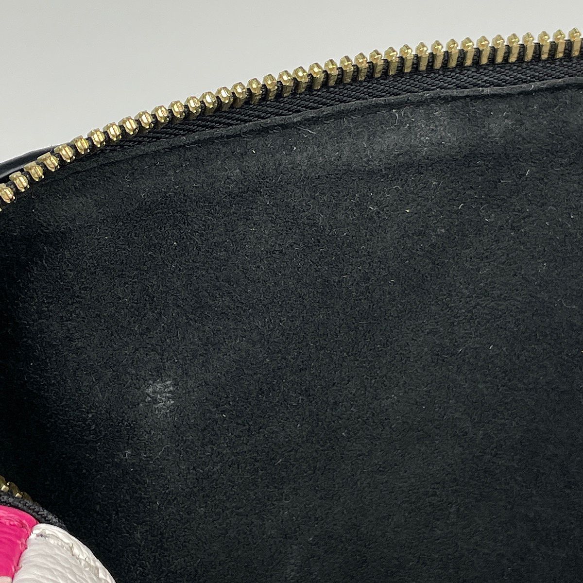 Louis Vuitton Speedy Bandouliere 20 Handbag Monogram Empreinte Noir White Pink — view 7
