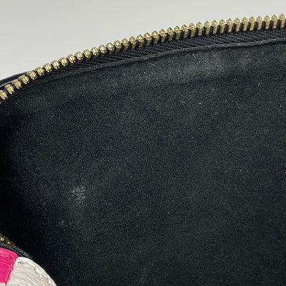 Louis Vuitton Speedy Bandouliere 20 Handbag Monogram Empreinte Noir White Pink — view 7
