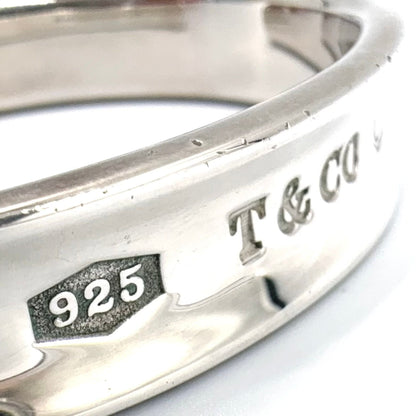 Tiffany & Co 1837 Narrow Cuff Silver Bangle Bracelet — view 6