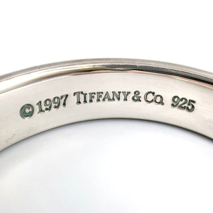 Tiffany & Co 1837 Narrow Cuff Silver Bangle Bracelet — view 4