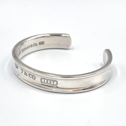 Tiffany & Co 1837 Narrow Cuff Silver Bangle Bracelet — view 2