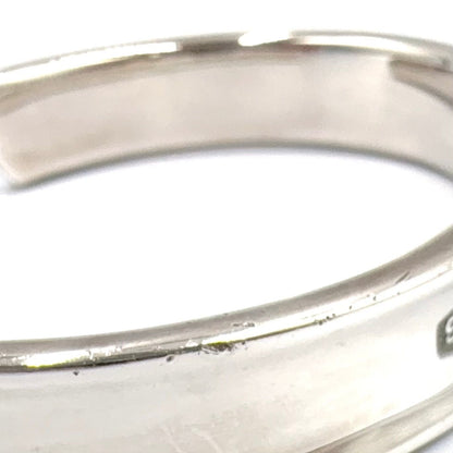 Tiffany & Co 1837 Narrow Cuff Silver Bangle Bracelet — view 8